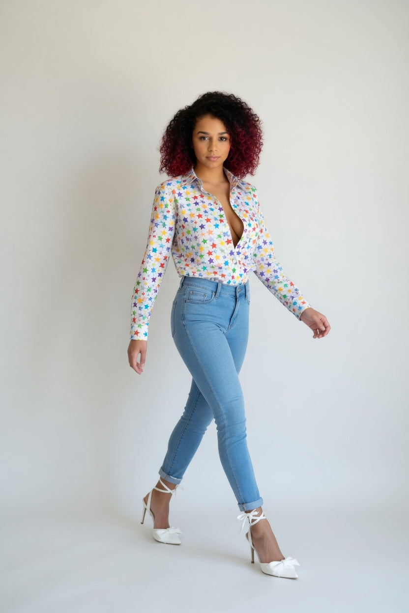 Zillyz Starie Long Sleeve Shirt
