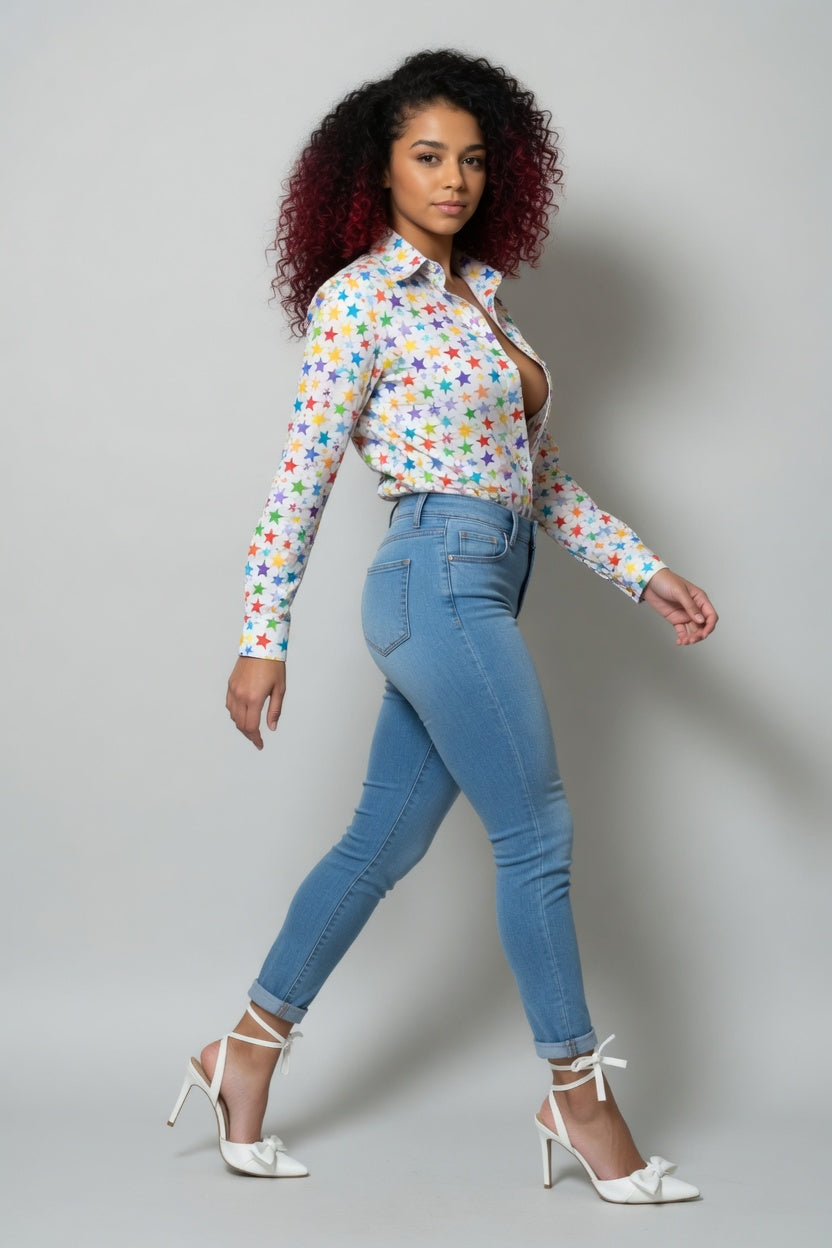 Zillyz Starie Long Sleeve Shirt