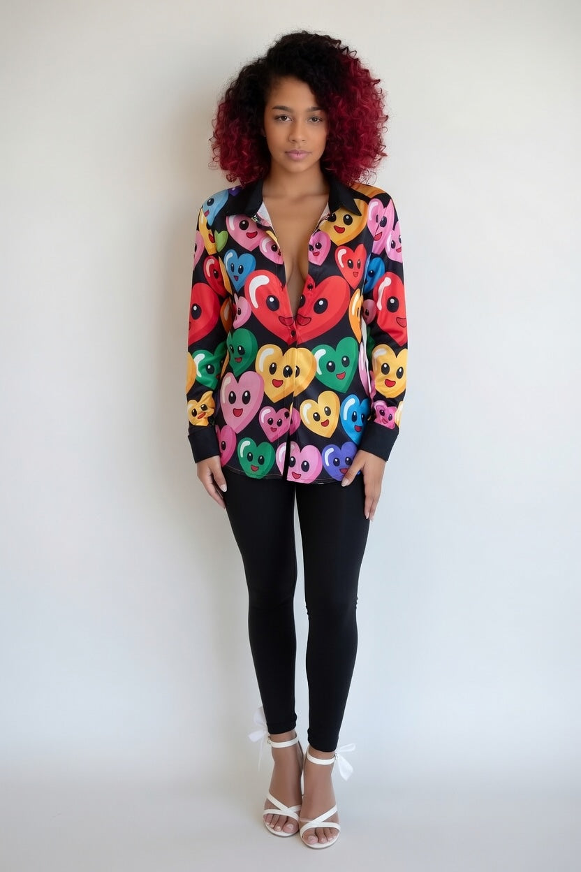 Zillyz Happy Hearts Shirt