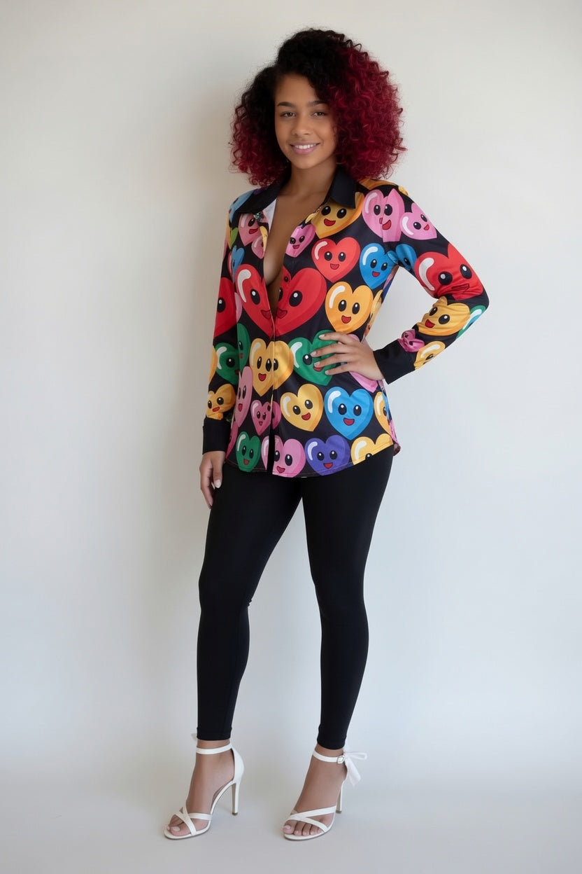 Zillyz Happy Hearts Shirt
