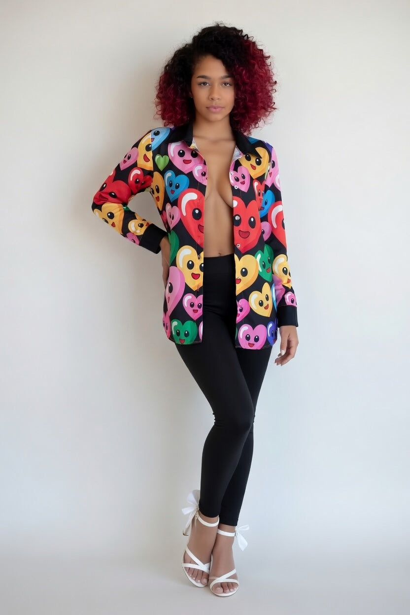 Zillyz Happy Hearts Shirt