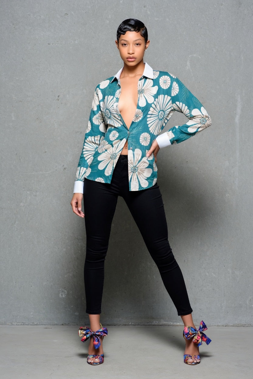 Zillyz Flower Shirt