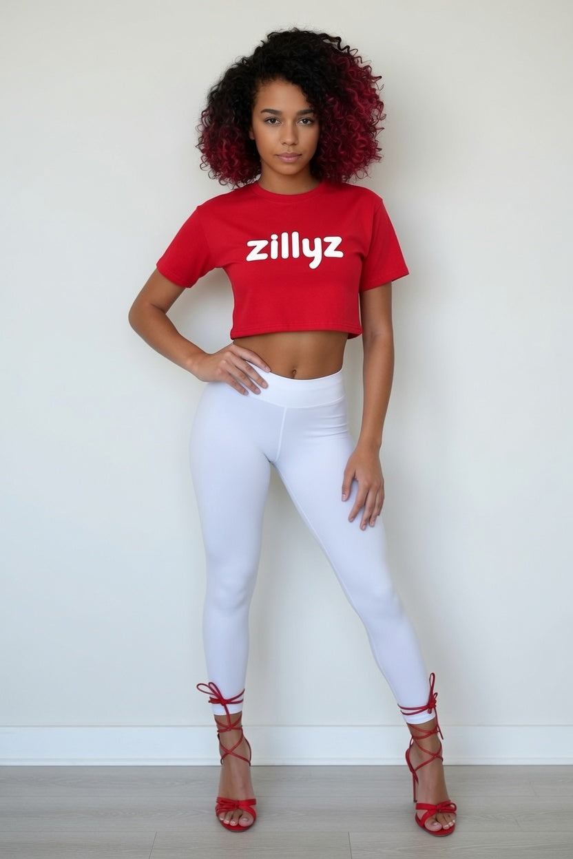 Zillyz Bold Crop Tee