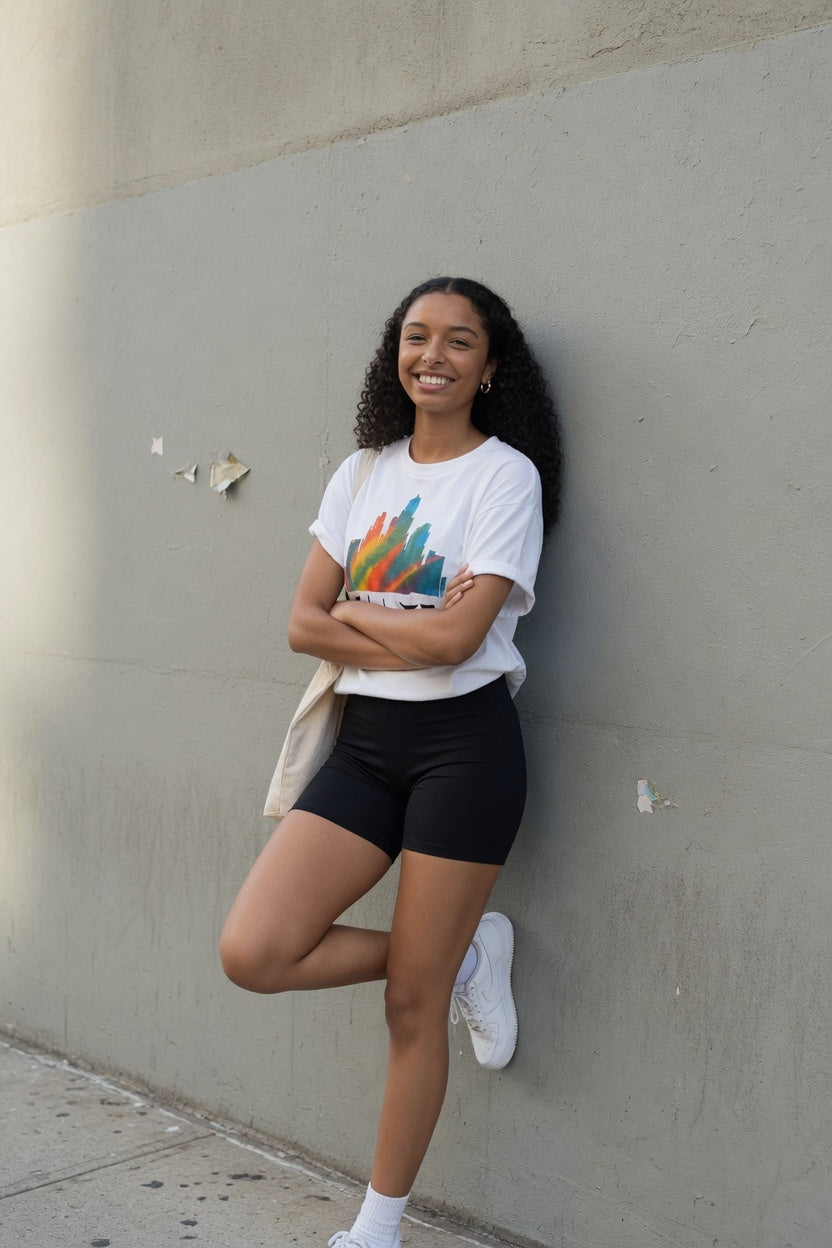 Zillyz Open-Back Crossover Tee