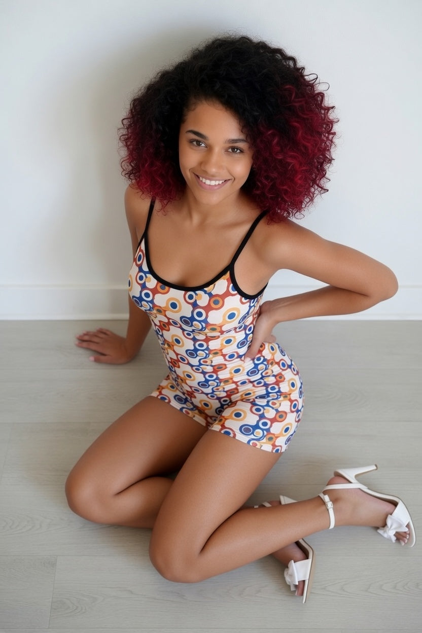 Zillyz Backless Romper