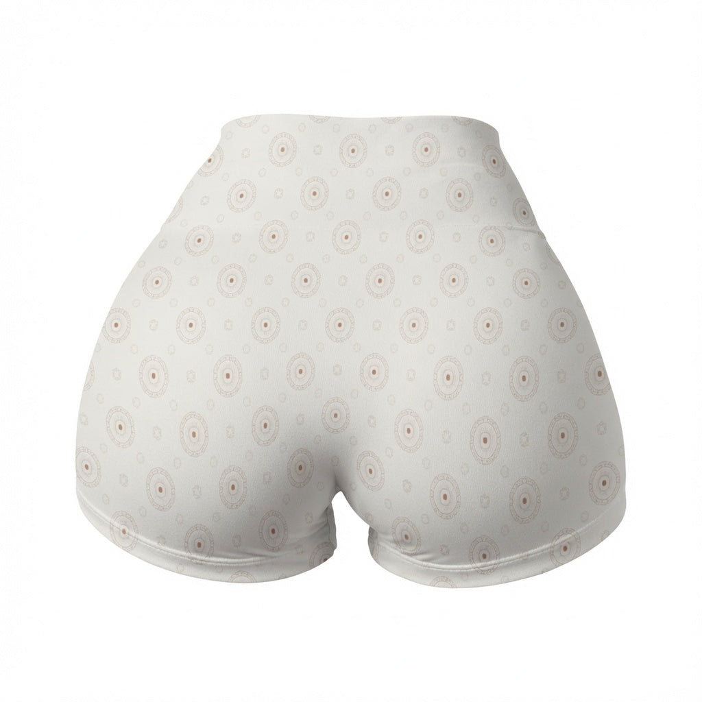 Zillyz Medallion High-Stretch Shorts