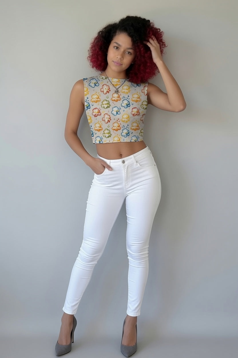 Zillyz Backless short sleeved shirt
