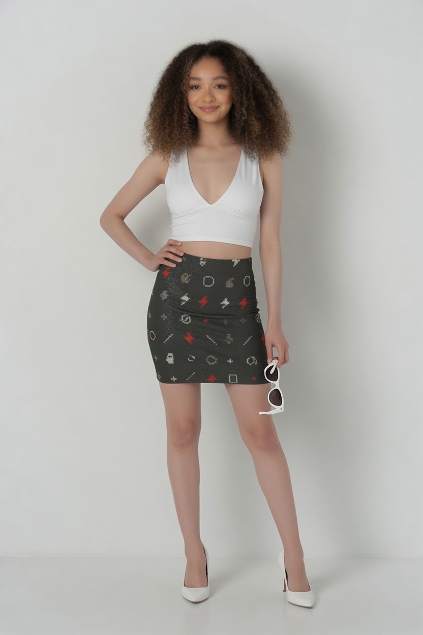 Zillyz Pixel Strike Skirt