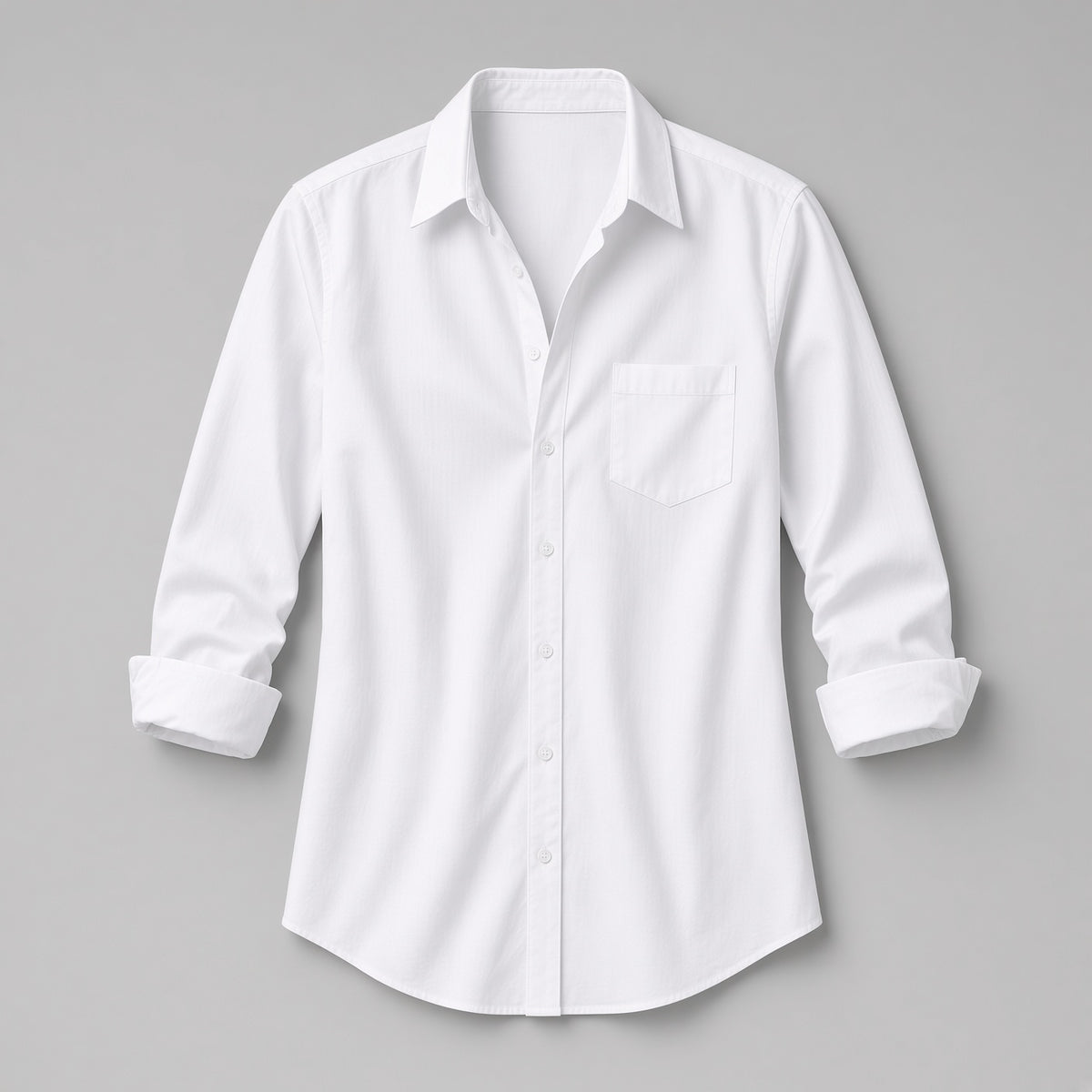 Zillyz White Poplin/Cotton Shirt