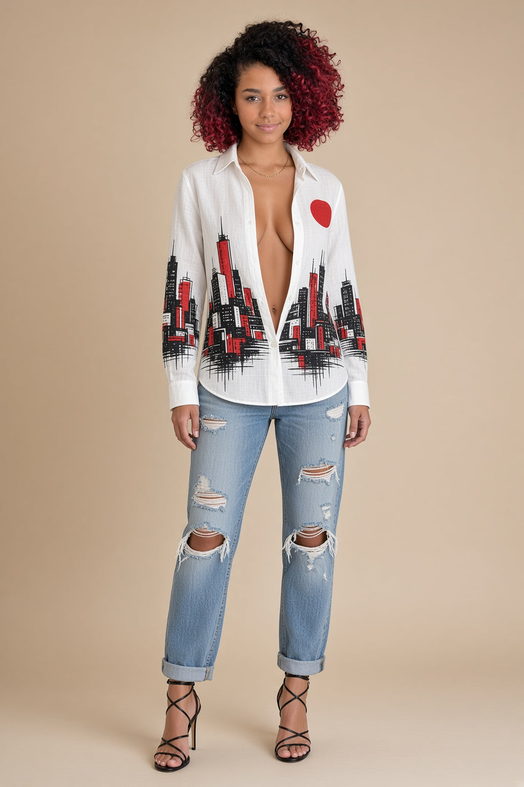 Zillyz City Skyline Shirt