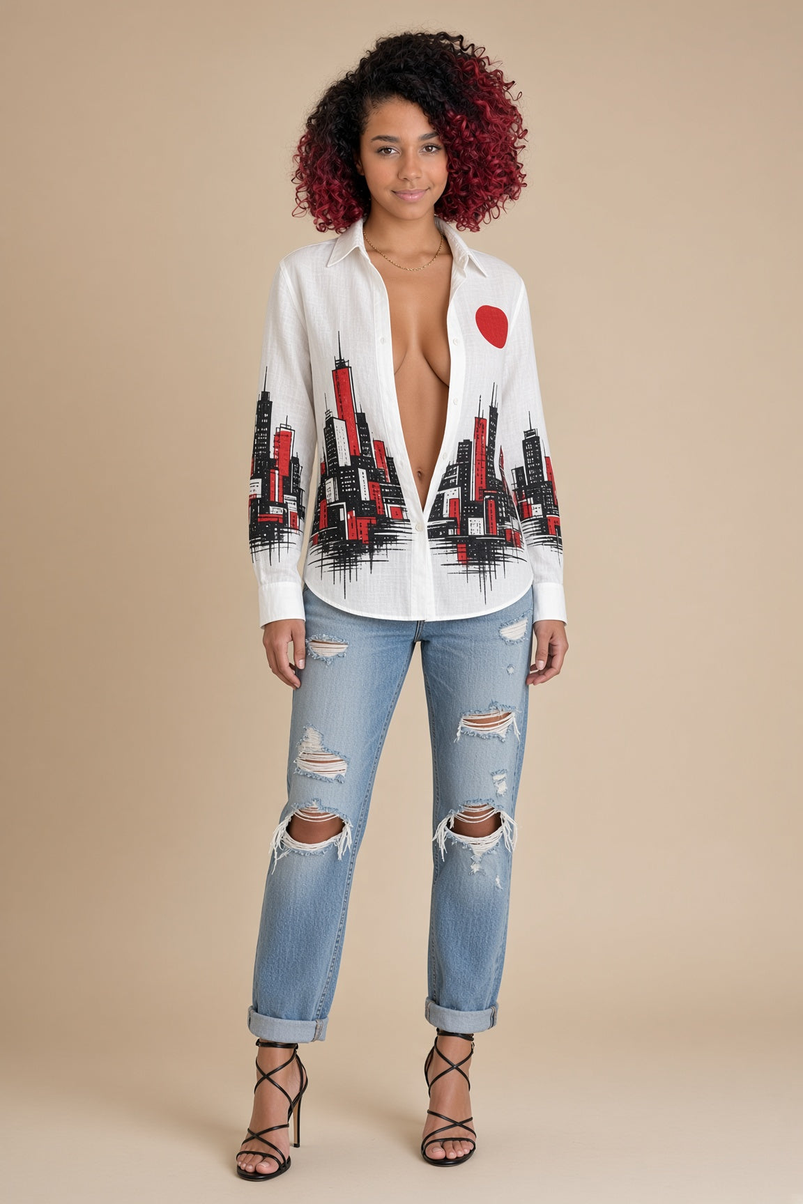 Zillyz City Skyline Shirt