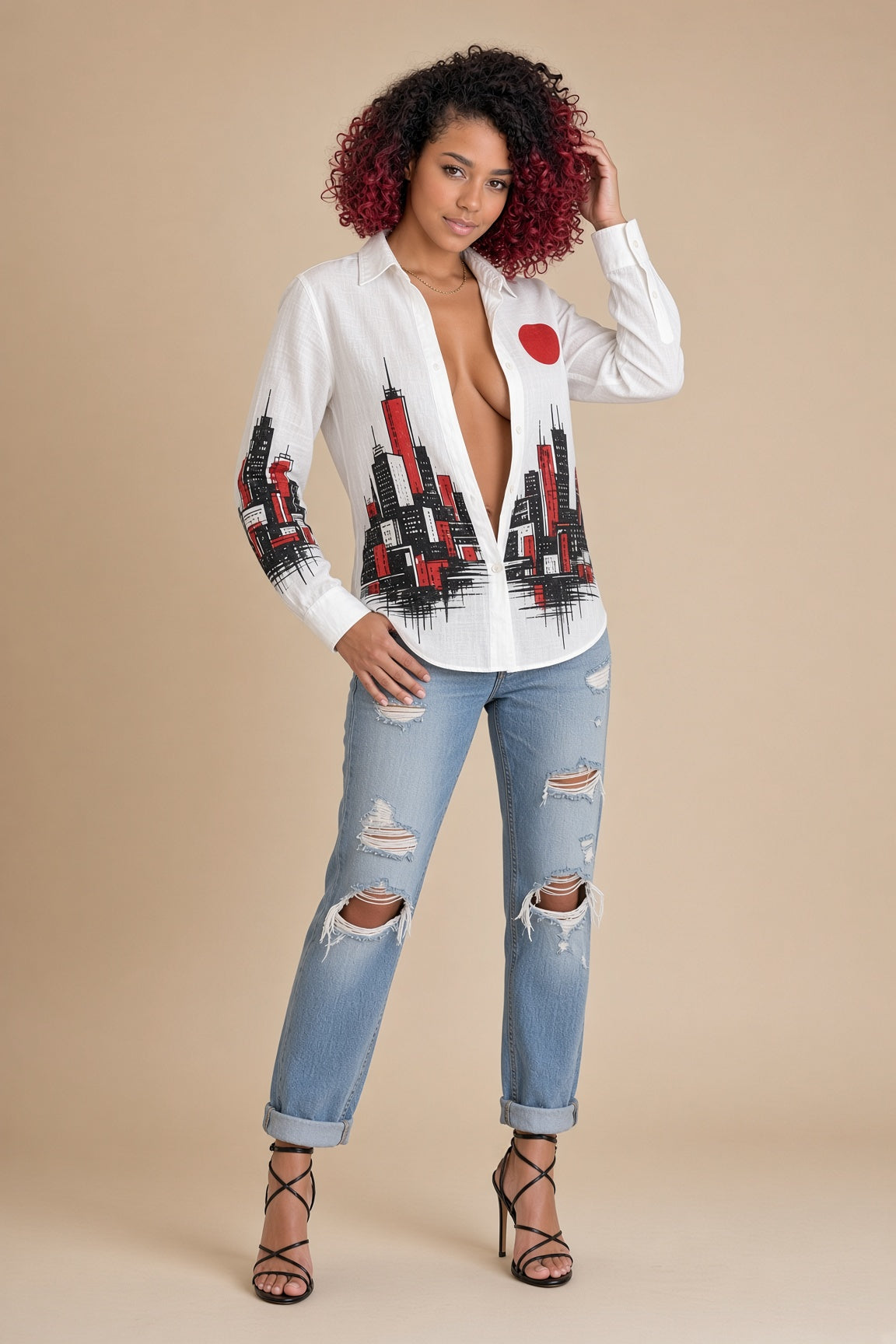 Zillyz City Skyline Shirt