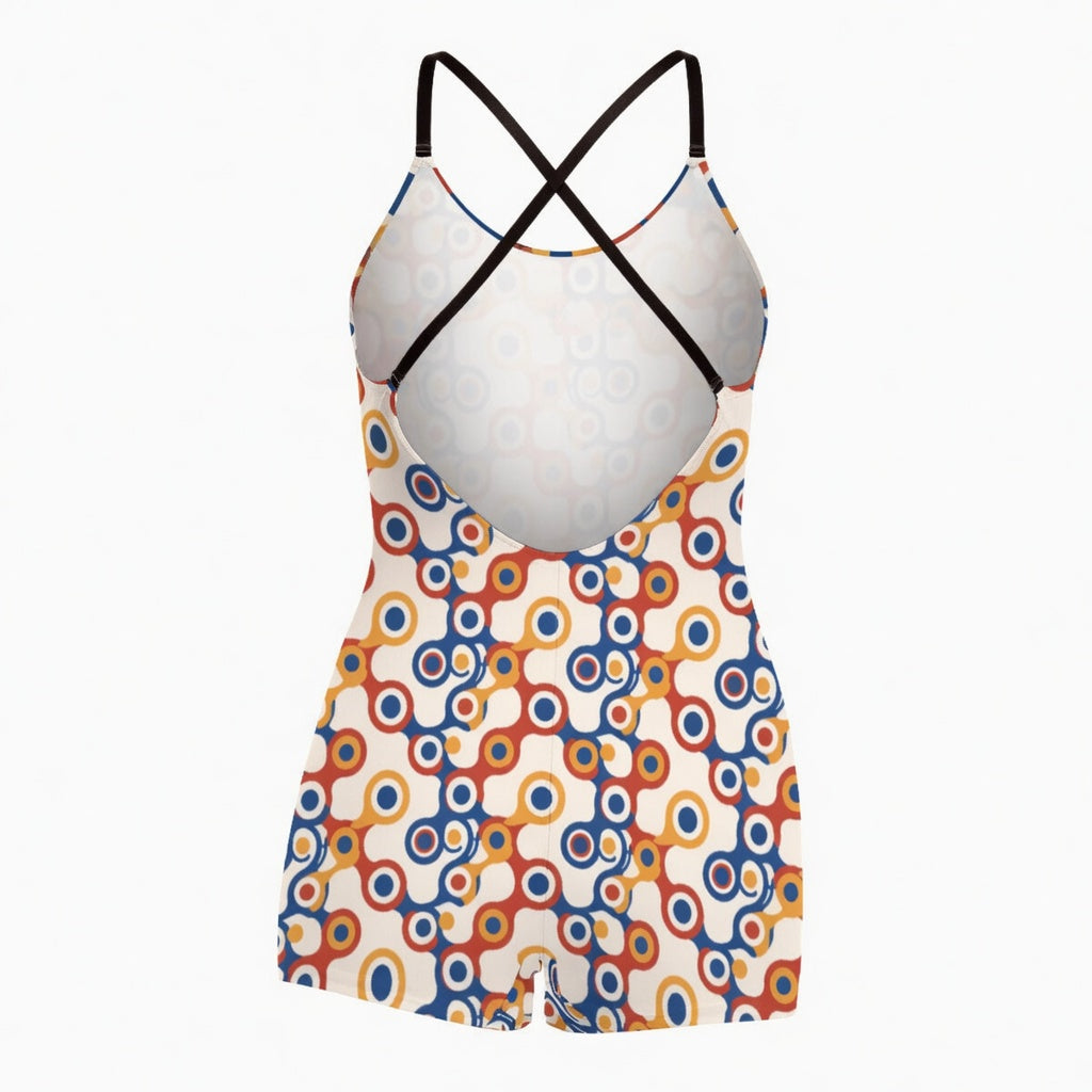 Zillyz Backless Romper