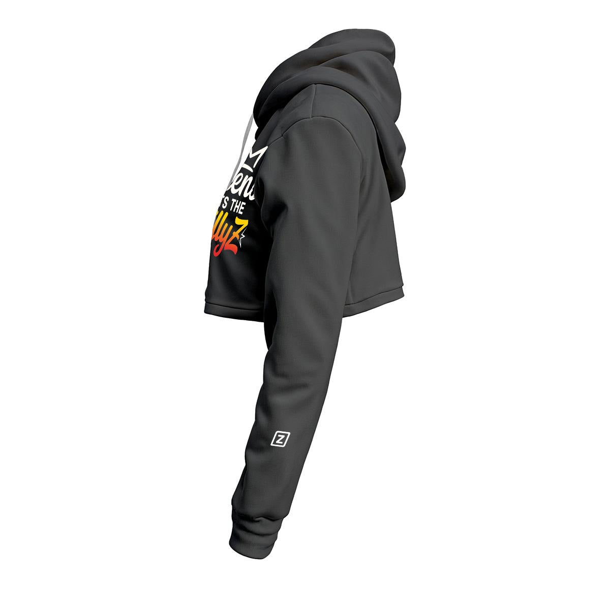 Queens Gets the Zillyz's Cropped Hoodie