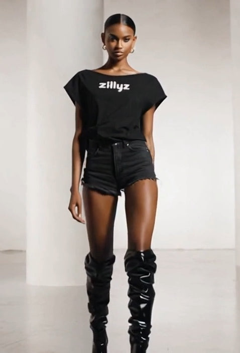 Zillyz Wide Neck Baby T-shirt