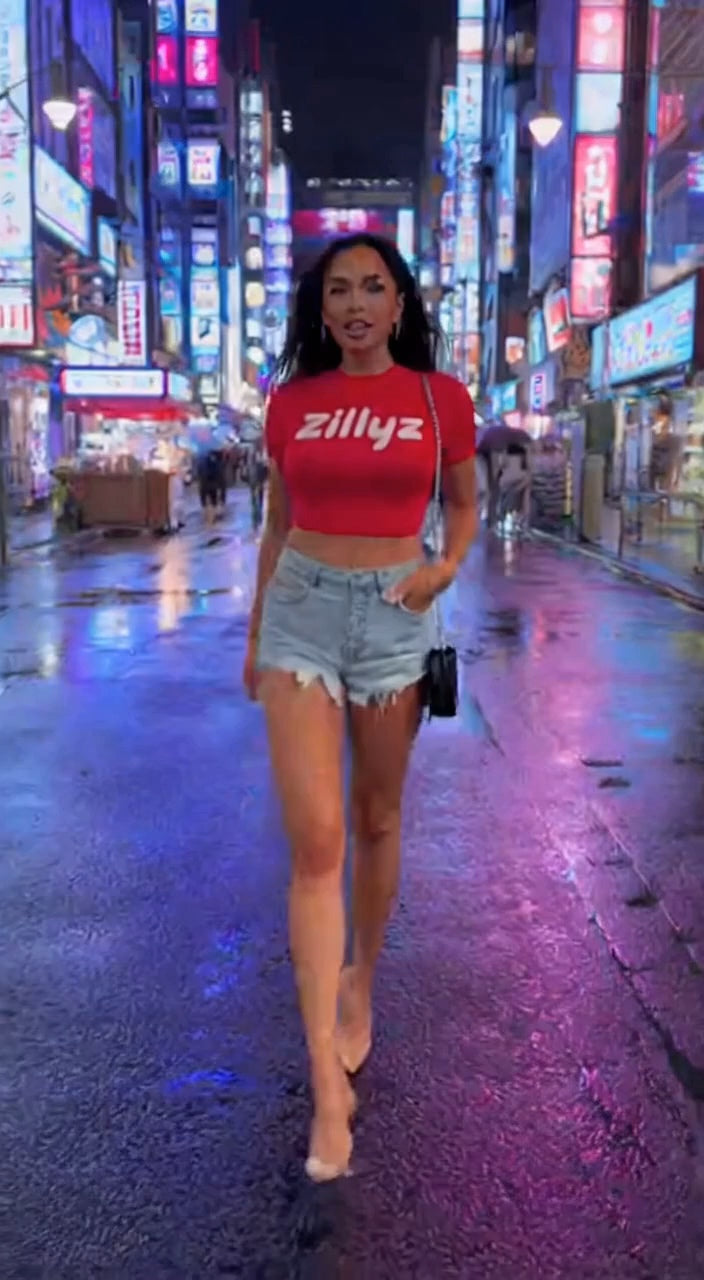 Zillyz Bold Crop Tee