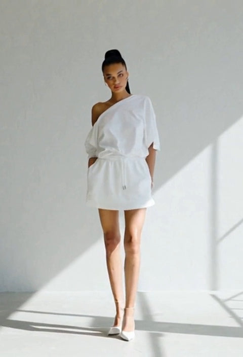 Zillyz Drawstring Skirt