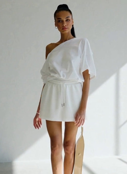 Zillyz Drawstring Skirt