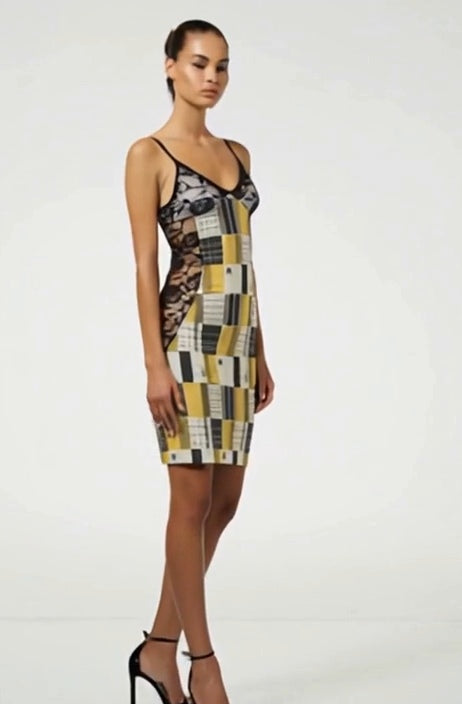 Zillyz Lace Cami Dress